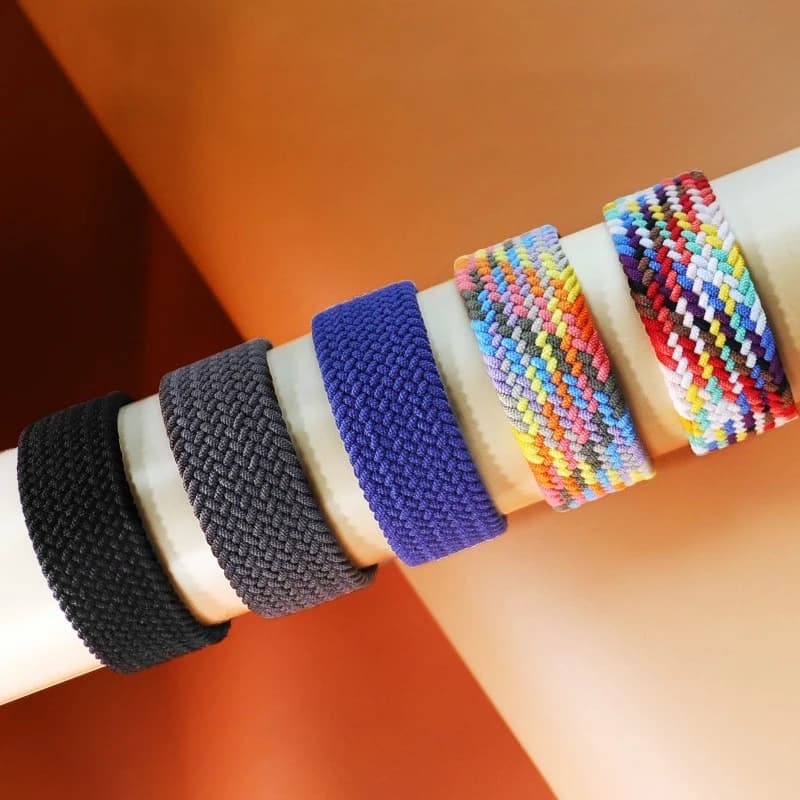 Cinturini per orologi da 22 mm Cinturino in nylon intrecciato per Amazfit Helio Sport per correa Amazfit Helio/Balacne 2/Cheetah/GTR 4 3 2/BIP 6 5