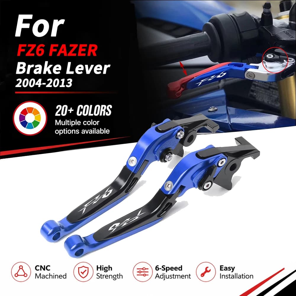 For YAMAHA FZ6R FZ 6 R FZ6 FAZER 2004 2005 2006 2007 2008 2009 2010 2011-2013 Motorcycle Brake Clutch Levers handle bar Handbrak