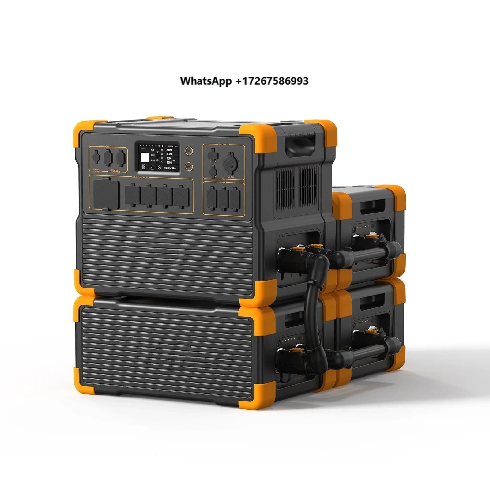 USA/EU Pecron E3600LFP 3600W Solar Panel LiFePO4 Battery Pure Sine Wave Wireless Charging Car Jump Starter Outdoor Camping Road