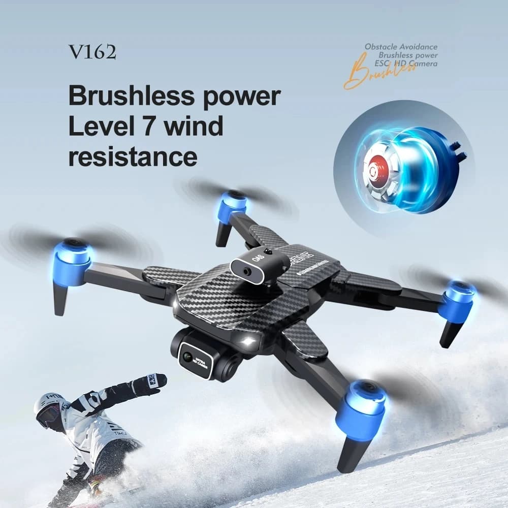 Batteria e Eliche Originali per Drone V162, Batteria Brushless 3.7V 1800mAh / Accessori e Ricambi Originali per Drone RC V162