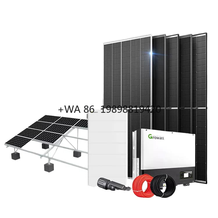 Sistema di alimentazione per accumulo di energia ibrido completo offgrid Kit pannello solare da 3KW a 30KW Controller MPPT per sistema off-grid per uso domestico