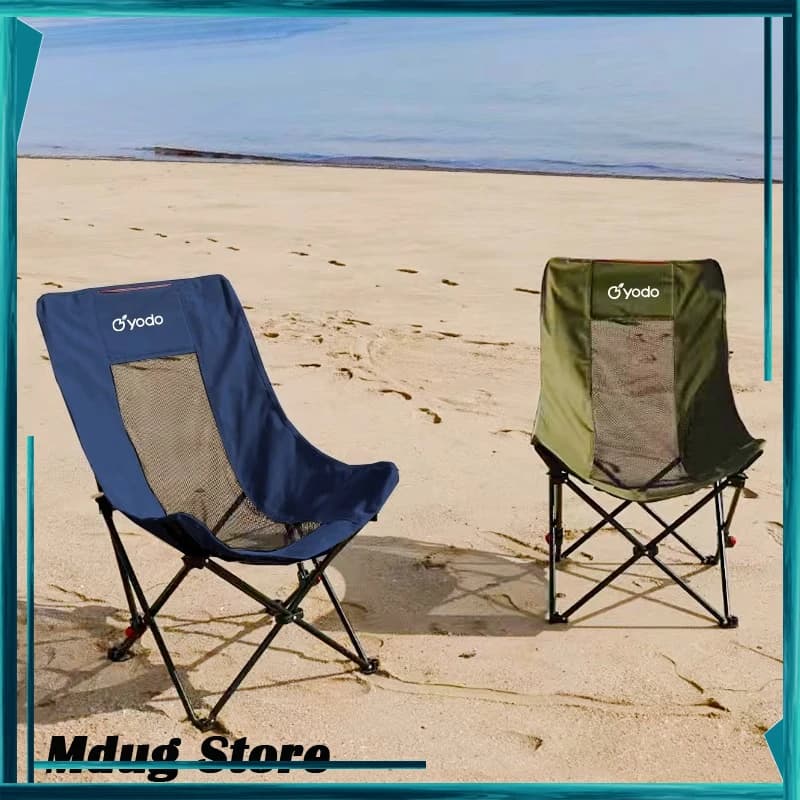 Sedie da spiaggia compatte in rete Sedie da spiaggia per adulti comode da pesca all'aperto Schienale per balcone Tumbonas Plegables Mobili da giardino