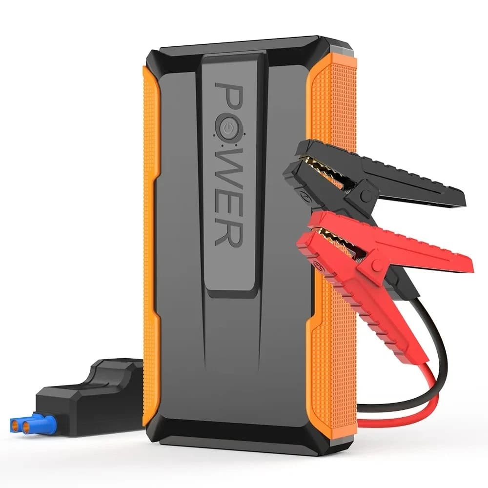 Avviatore di Emergenza Portatile 1250A, Caricabatterie Booster, Dispositivo di Avviamento 12V per Auto