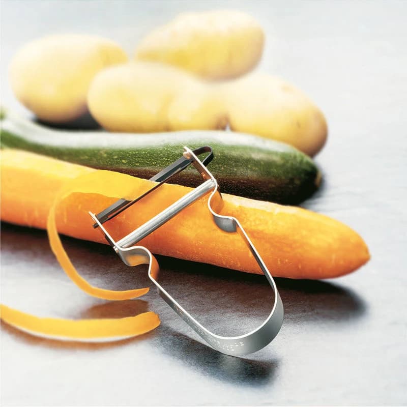 New Salad and Potato slicer, Kitchen accessory, Peached, Vegetable and Fruit Grater in Stainless Steel, Kitchen tool