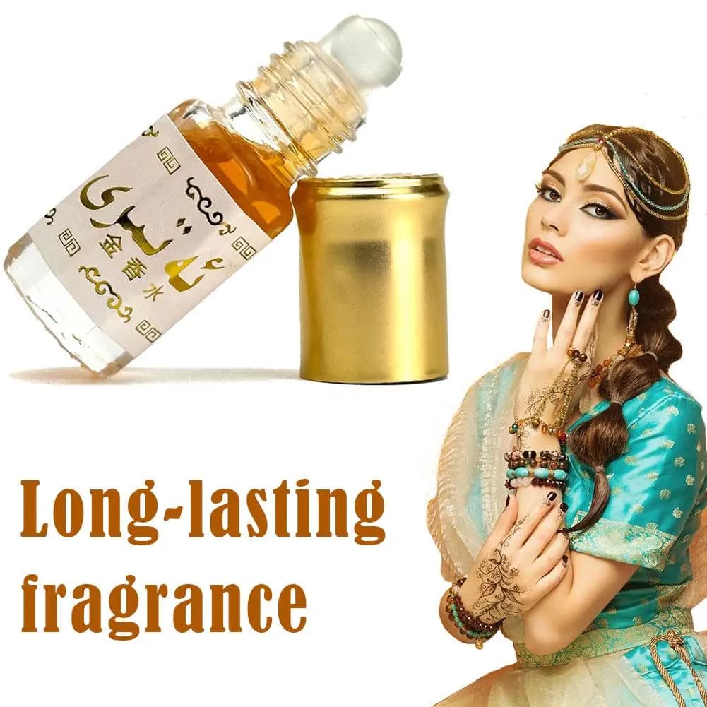 Profumo Roll-on Mediorientale Dubai Arabo Olio Essenziale Fragranza Unica Portatile Lunga Durata Feromoni