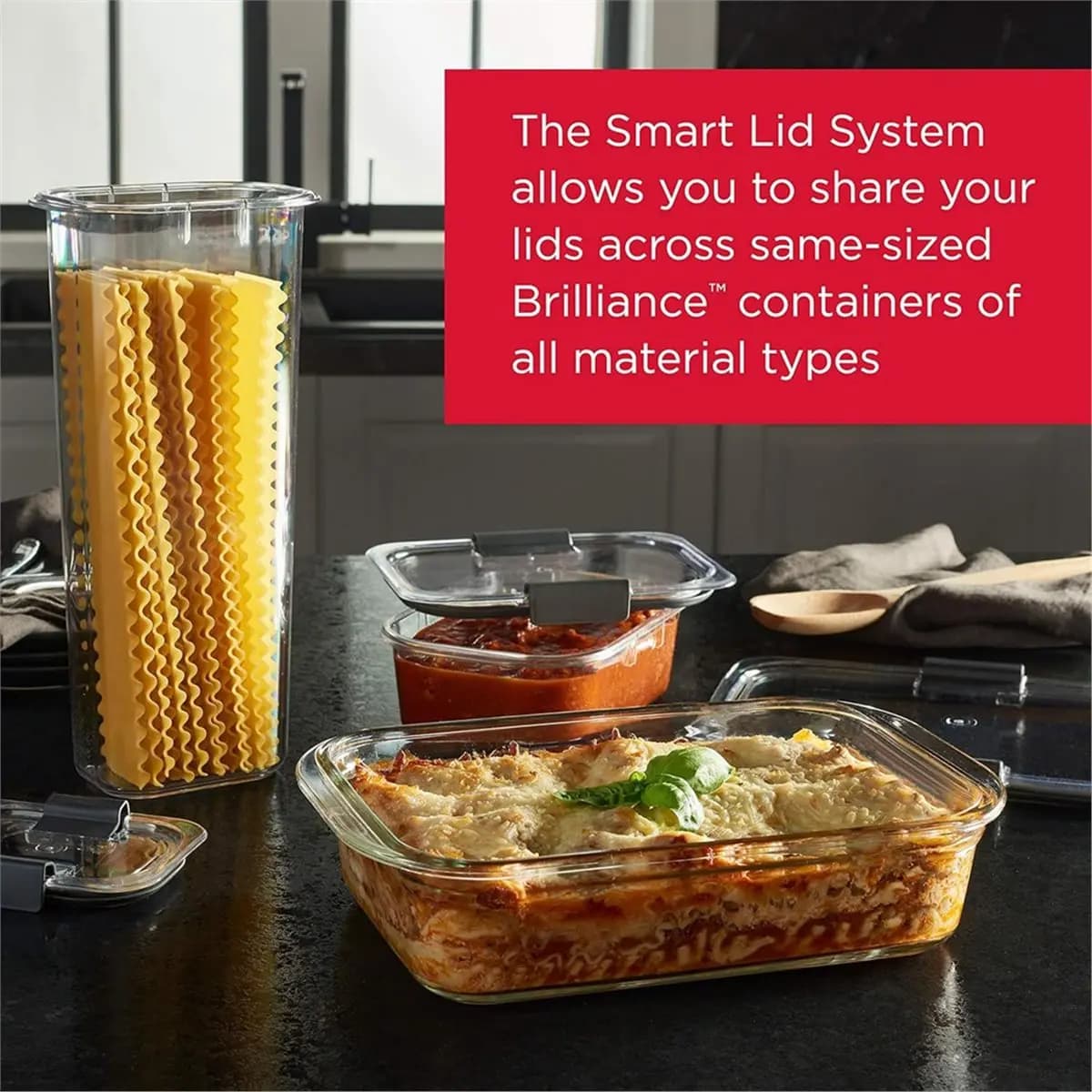 PROFESSIONAL USE Refrigerator Food Storage Containers, Resealable Kitchen Containers, Food-Grade Transparent Lunch Boxes