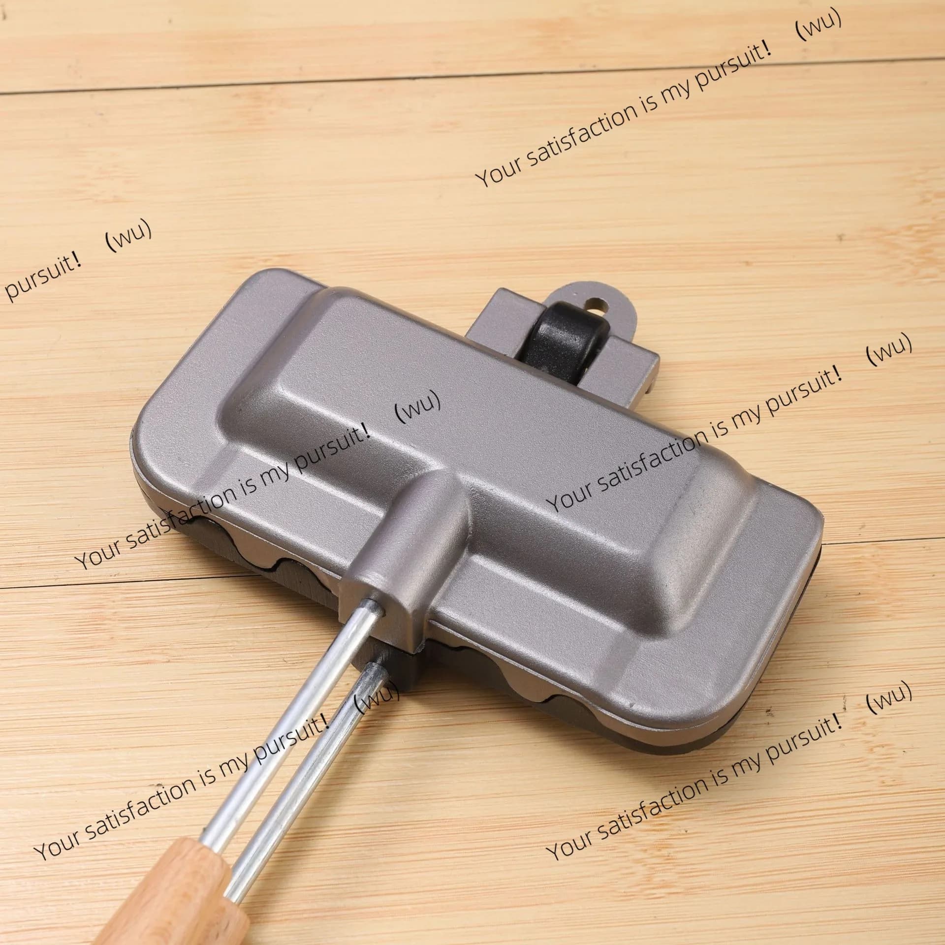 New aluminum alloy sandwich baking pan household double-sided breakfast pan kitchen sandwich mold non-stick frying pan