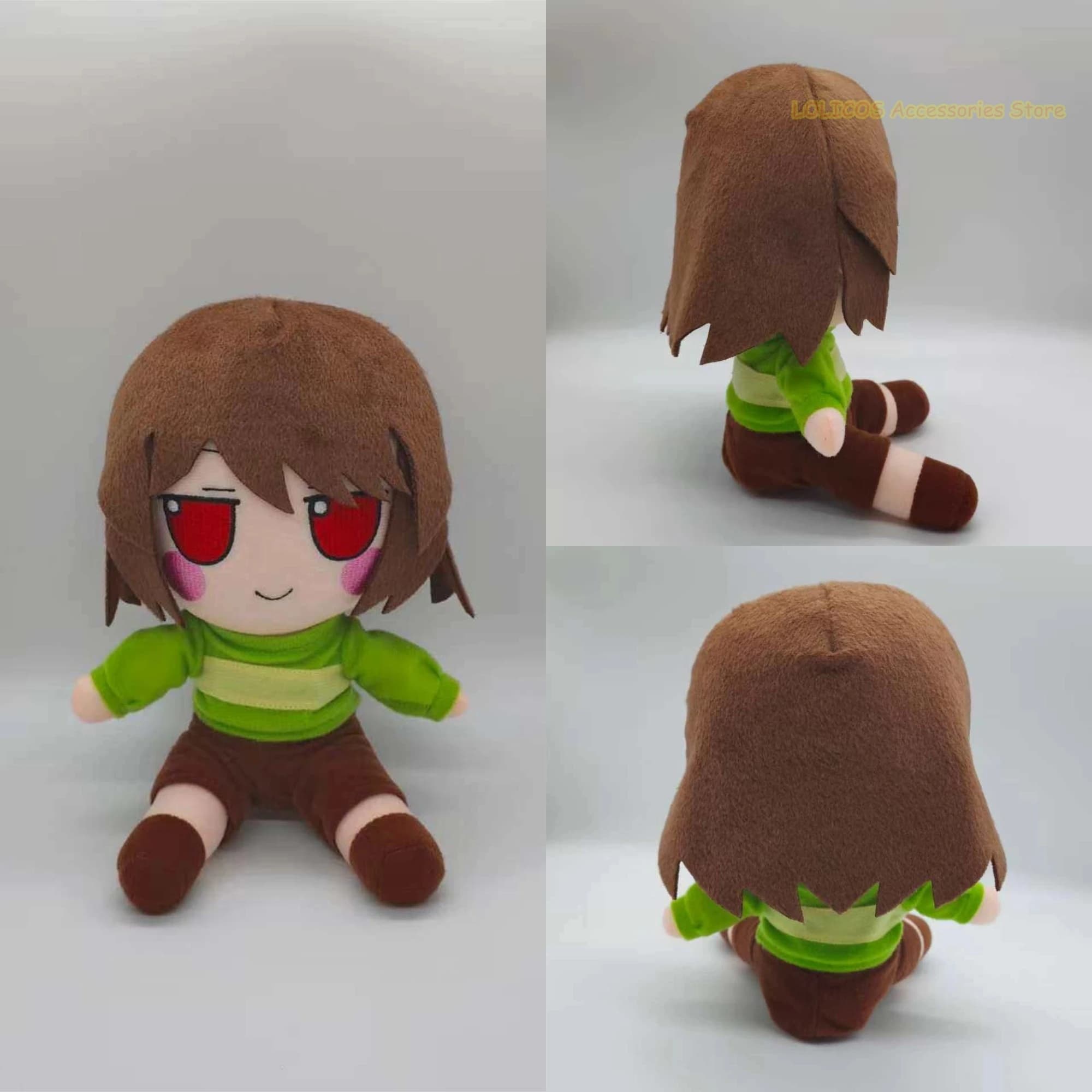 Serie Anime Role Chara Fumo: Simpatico Cuscino a Forma di Personaggio Seduto, Mascotte Kawaii, Pupazzo in Peluche per Cosplay, Oggetto Decorativo, Regali di Natale