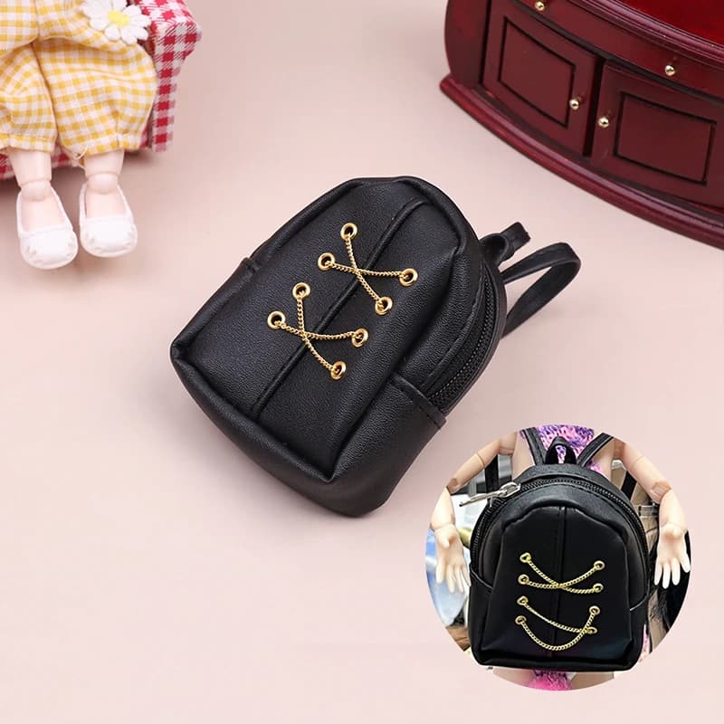 Borsa a tracolla in miniatura per casa delle bambole 1:6, per bambole da 30 cm, decorazione, accessori per casa delle bambole, giocattoli per il gioco di ruolo dei bambini