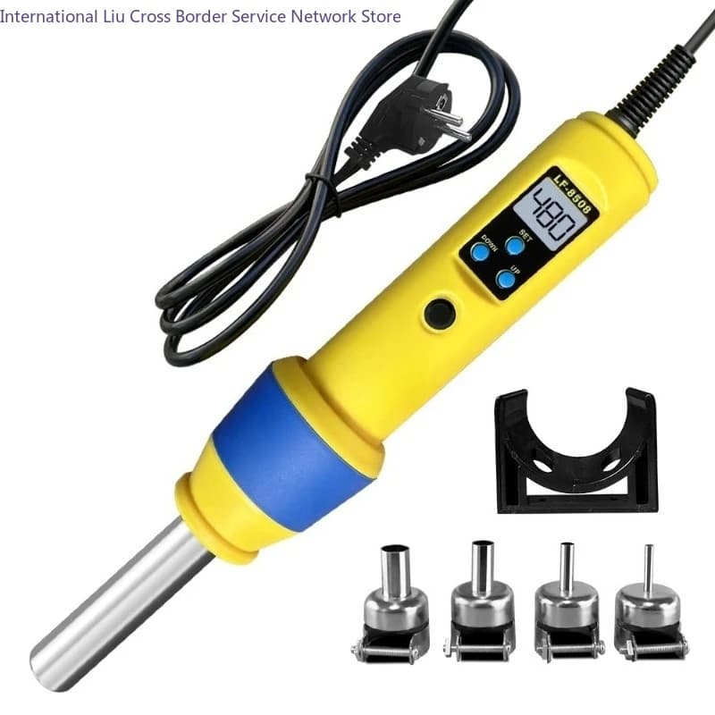 LCD Digital Heat Hot Air Gun Desoldering Soldering Station 110V 220V Temperature Adjustable IC SMD BGA 8018LCD8508