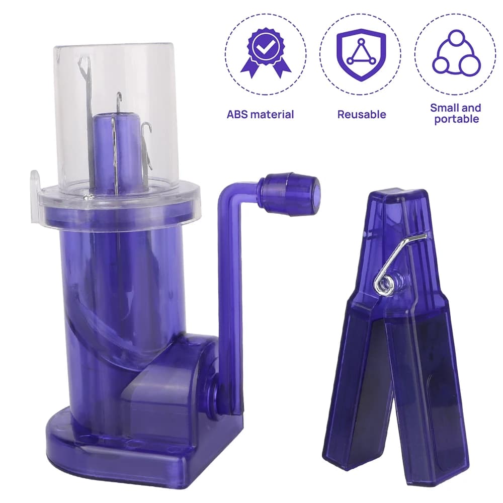 Craft Bracelet Weave Tool Loom Spool Knitter Creative Knitting Machine Portable Hand-Knitted Embellish Hand Knit