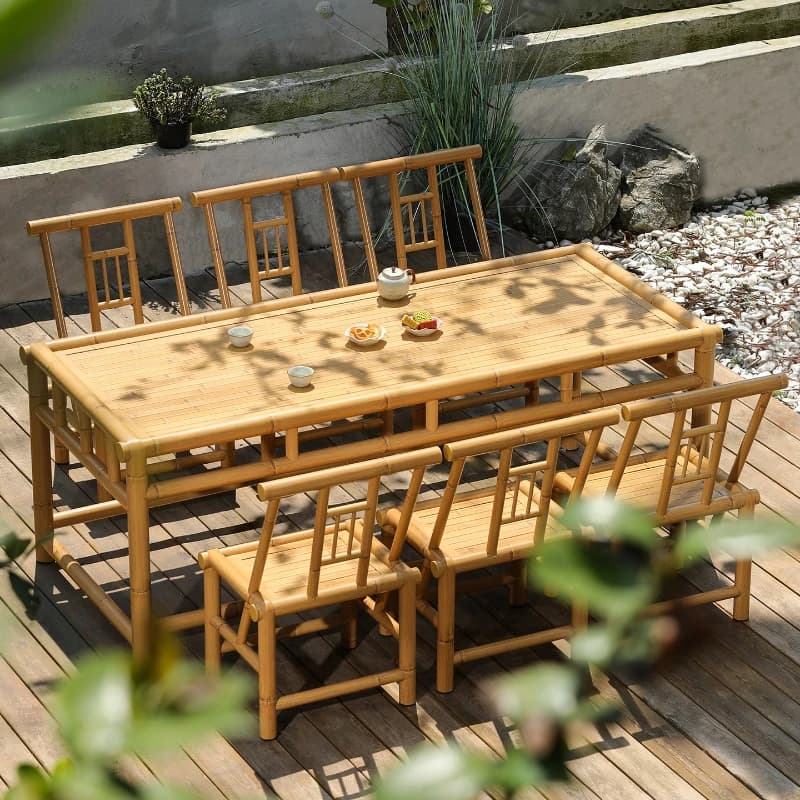 Tavoli e sedie da esterno, set da giardino per il tempo libero, combinazione kit, tavolo a dondolo da esterno, allestimento per balcone