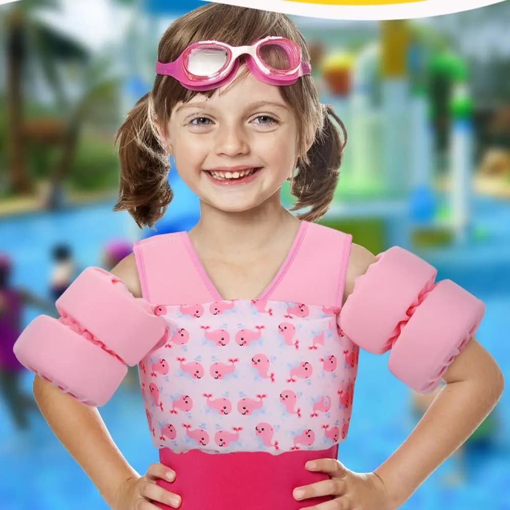 MoKo New Puddle Jumper Bambino Bambini Neonati Ragazza Baia Anelli di nuoto Giubbotto di salvataggio Giubbotto di salvataggio Accessori per piscina
