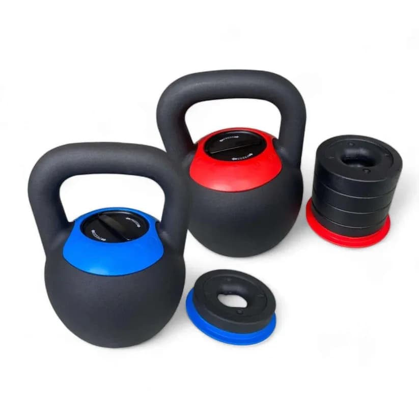 16 kg adjustable Kettlebell, 5 weights in 1, Kettlebell set adjustable cast iron