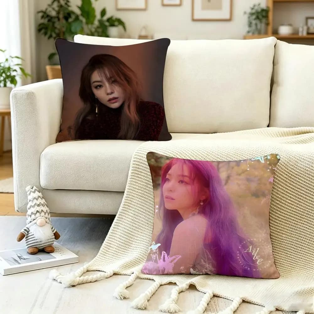 Celebrity Posters A-AileeS Fodera per cuscino antipolvere e antiacaro con cerniera invisibile in morbido peluche effetto seta per divano