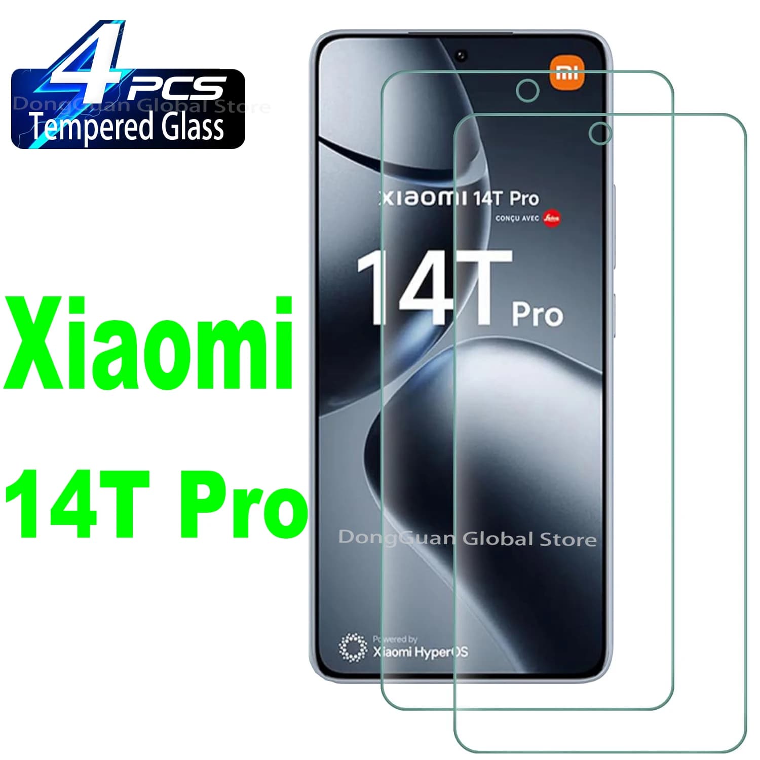 Pellicola Protettiva in Vetro Temperato per Xiaomi 14T Pro