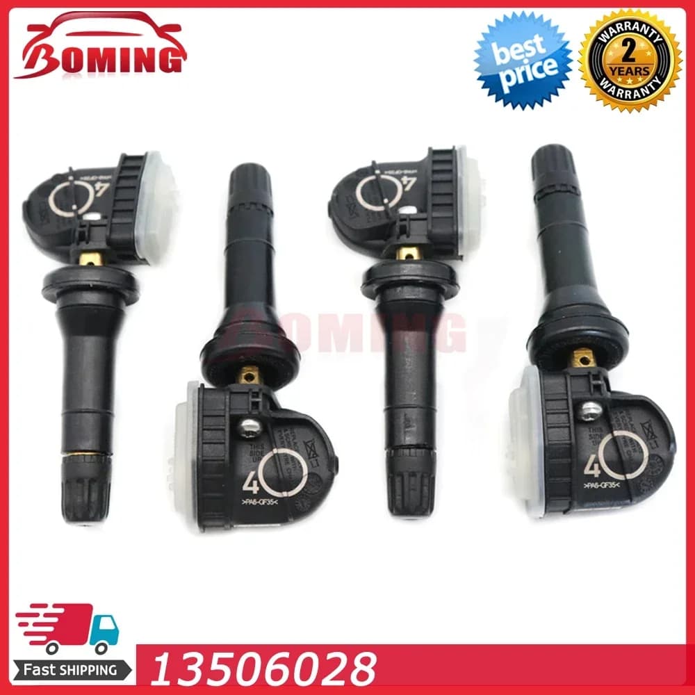 Sensore di monitoraggio della pressione dei pneumatici TPMS 13506028 Per Opel Adam Ampera Antara Astra J k Corsa D Insignia Meriva B Mocha Zafira C 433MHZ