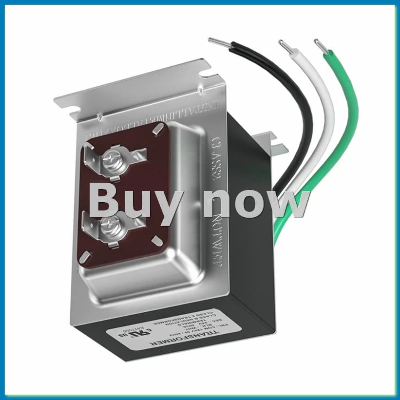 Trasformatore per campanello 24V 40VA per campanelli video ad anello, alimentatore per trasformatore per campanello per porta cablata-A75P