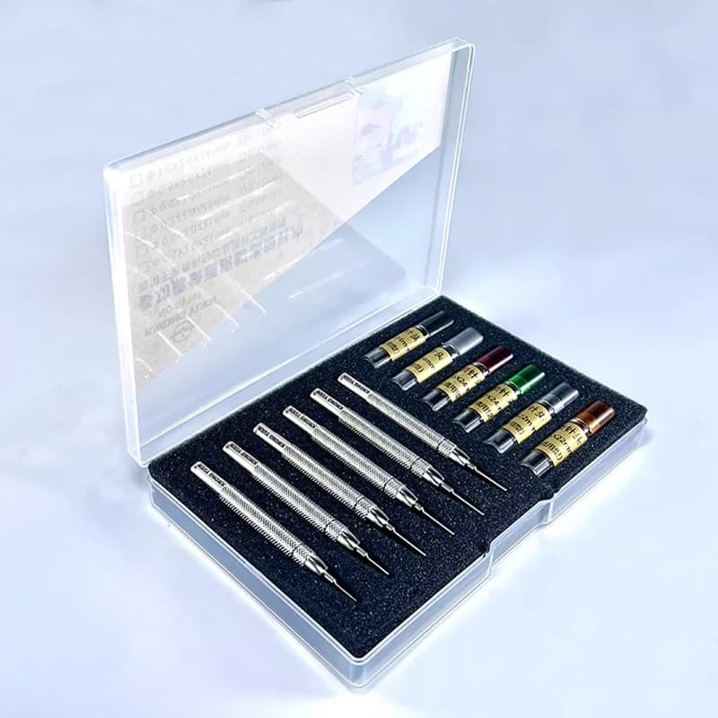 Watch Repair Precision Watch Band Removal Pin Super Hard Extra Long Needle Punch Manual Watch Band Remover Set Tool