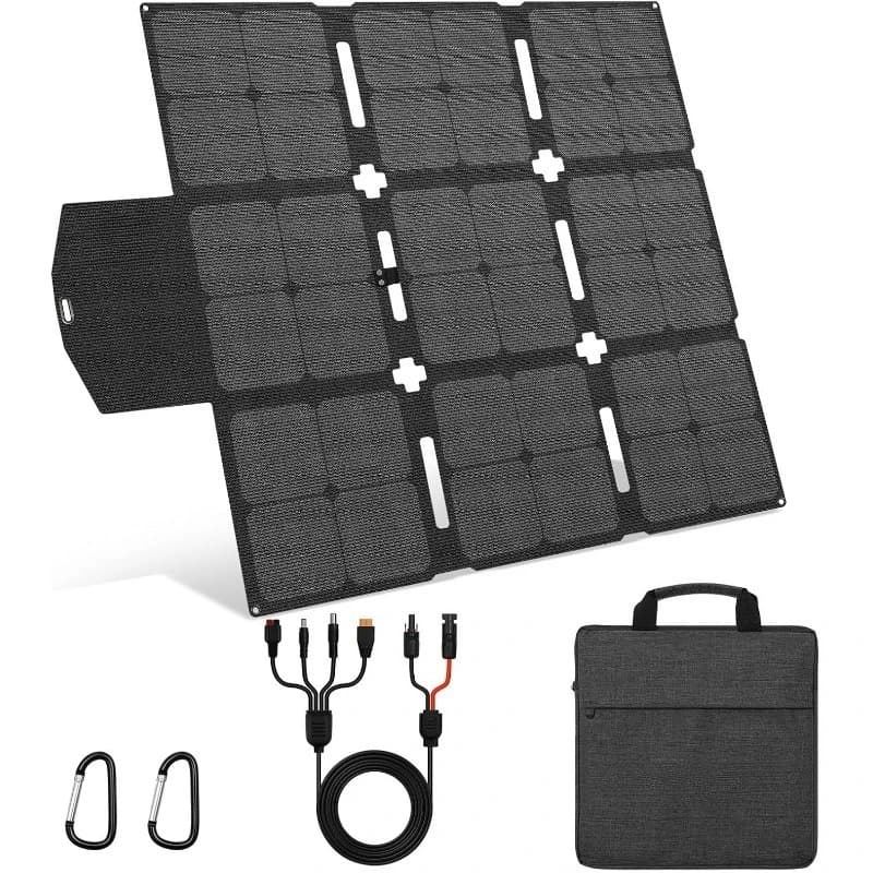 Pannello solare pieghevole da 120 W con connettore MC-4 Pannello solare portatile per caricabatterie da pannello solare pieghevole da campeggio per alimentazione portatile St