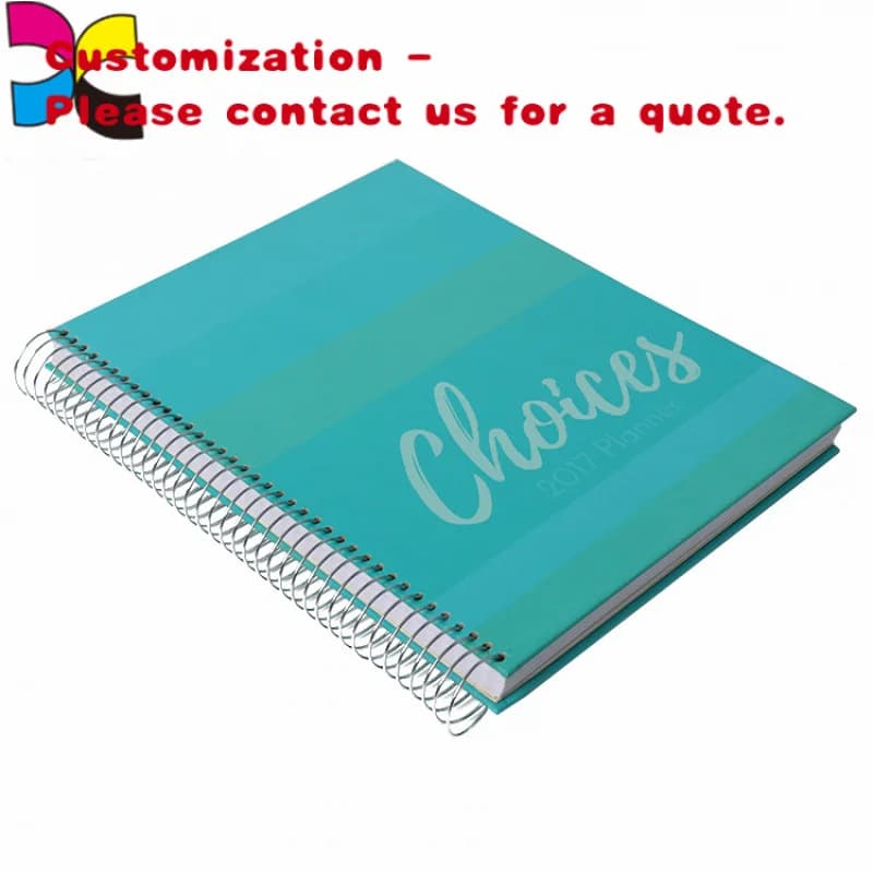 custom.All'ingrosso Pianificatori personalizzati con copertina rigida Exw Price Stampa per notebook con rilegatura a filo