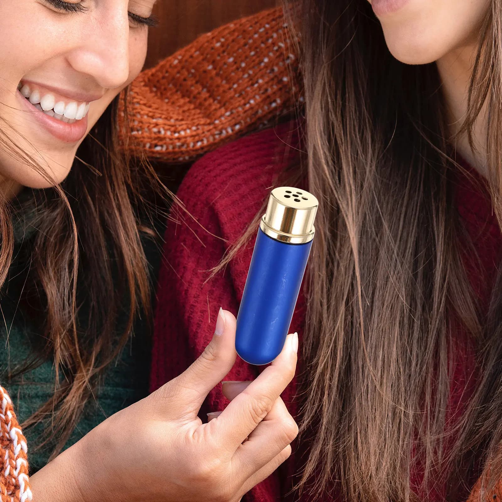 Set di 5 Flaconi Diffusori per Oli Essenziali, Bottiglie in Vetro con Stoppino per Aromaterapia Portatile e Profumazione Personale per Auto