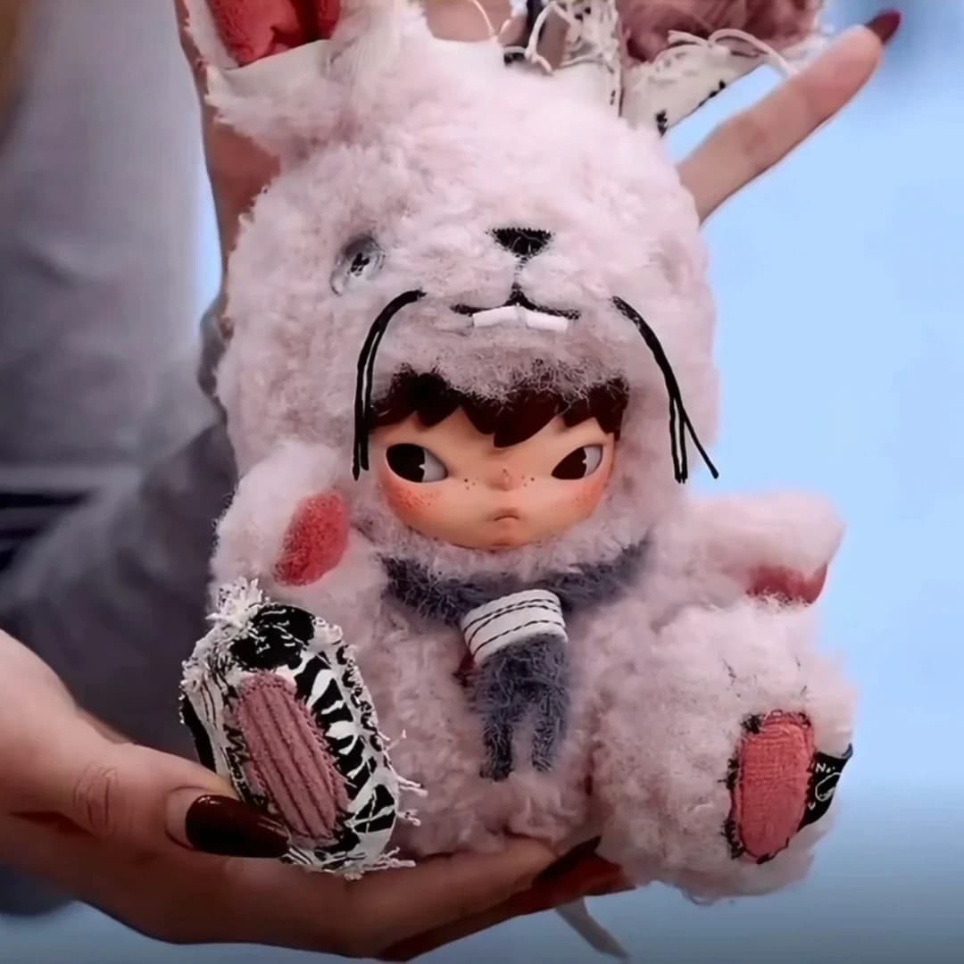 Nuova Serie POP MART HIRONO Little Hare Rabbit, Blind Box, Statuetta Anime Carina da Scrivania, Kawaii, Sorpresa, Giocattolo di Compleanno, Oggetto d'Arte