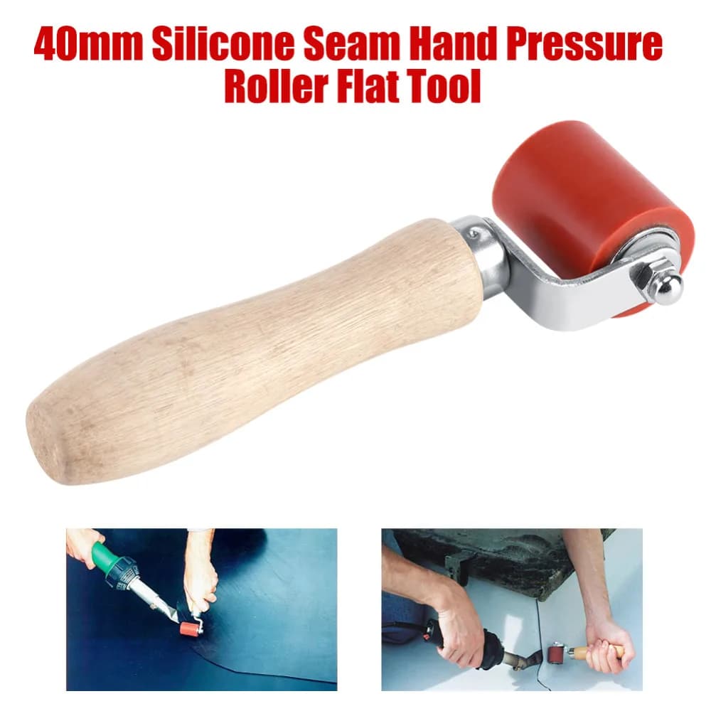 High Temperature Resistant 40mm Silicone Bearing Pressure Roller for Hand Tools Hot Air Gun Heat Gun PVC Welder Plastic Welder