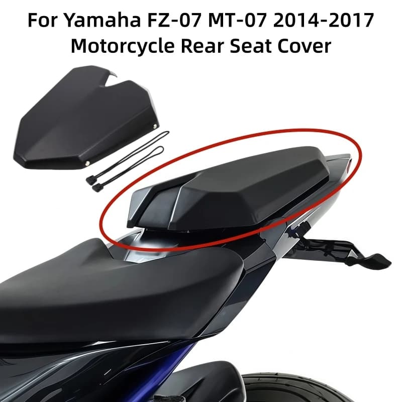 Motorcycle Rear Seat Tail Cowling Back Hump Cover Fairing Parts for Yamaha FZ 07 MT 07 FZ07 MT07 FZ-07 MT-07 2014-2017