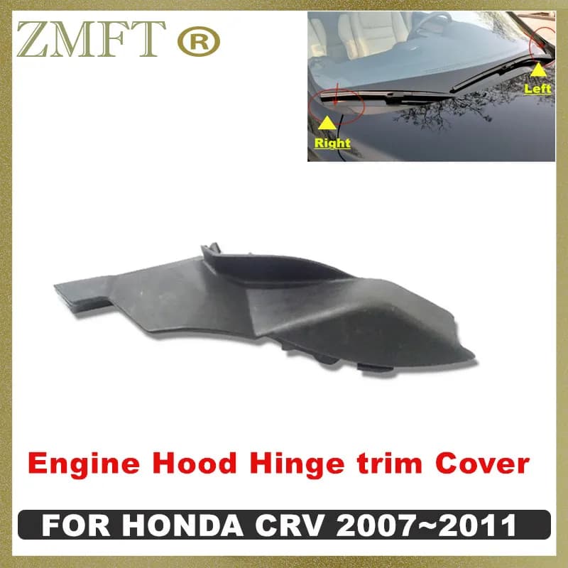 Auto Parabrezza Anteriore Tergicristallo Trim Copertura Cappuccio Cerniera Tappo di Copertura Per Honda CRV CR-V 2007 2008 2009 2010 2011