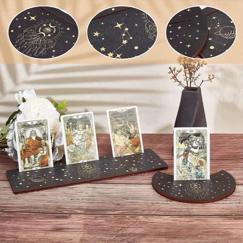 Tarot Card Stand Holder Tarot Altar Bracket Display Witch Divinations Tool Card Oracles Card Place Card Holder