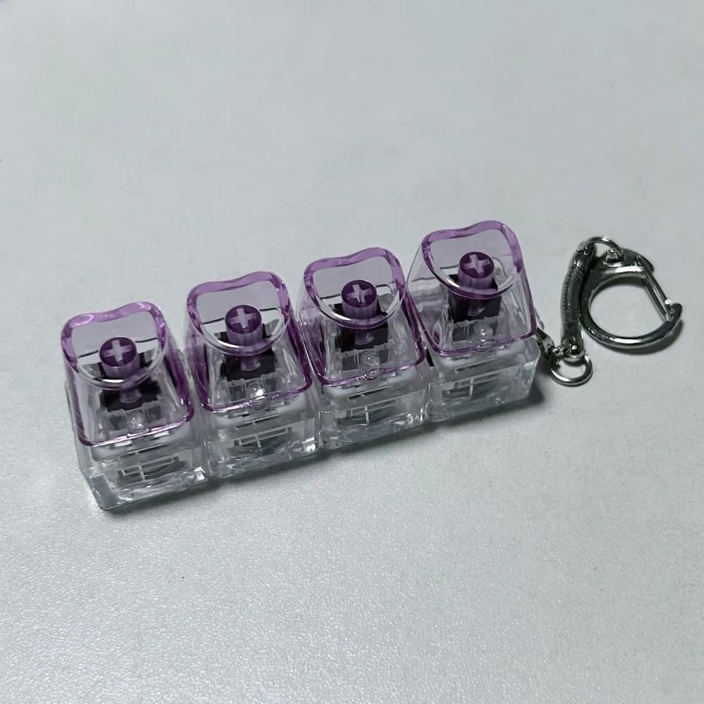 Keycap 4Keys relaxing to relieve stress, keyboard button for finger, mechanical keyboard DIY, clicker