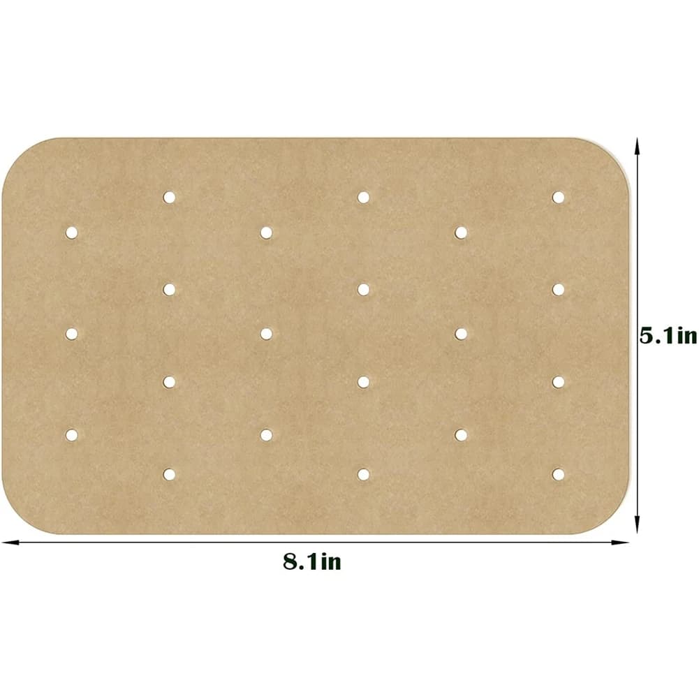 ABWZ-200Pcs Air fryer oven paper with holes, air fryer paper coatings for Ninja DZ201, DZ401, double air fryer accessories