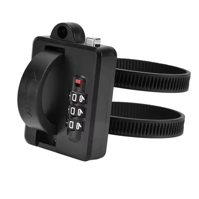 Lucchetto per Moto ABVL, Cavo Antifurto per Bicicletta, Lucchetto a Combinazione Impermeabile, Accessorio per Bici e Scooter