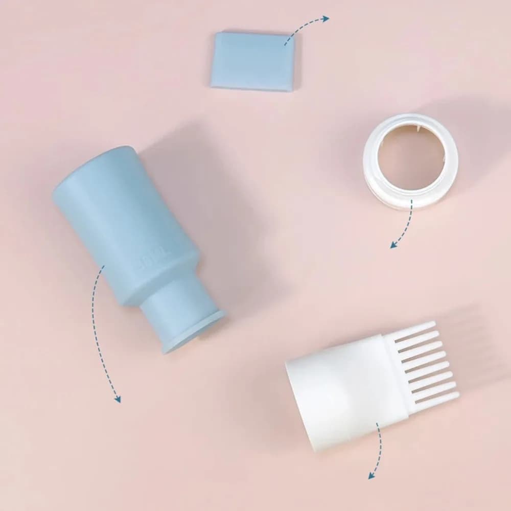 38/60/80ml Bottiglie per pennelli applicatore per tinture per capelli Bottiglie riutilizzabili per parrucchiere in silicone Strumento per trucco con contenitore per shampoo a pettine