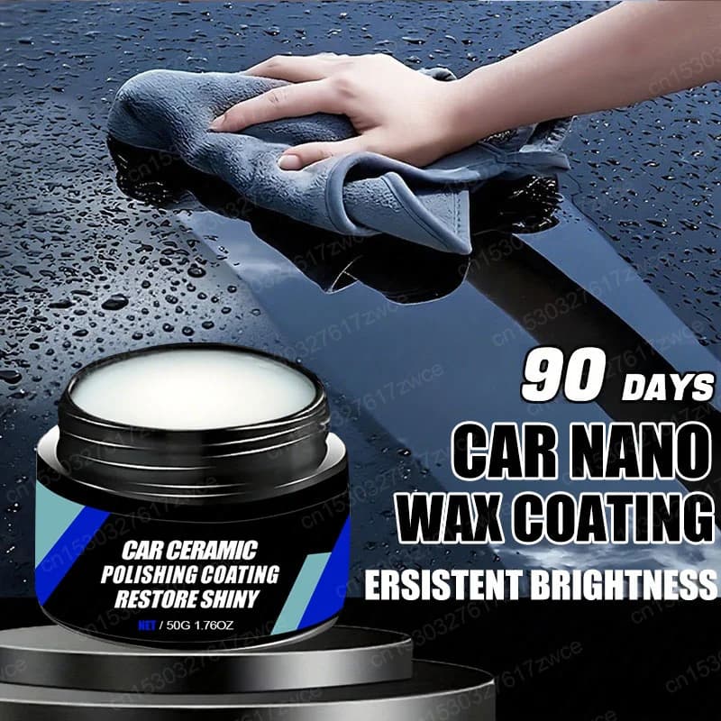 Car Ceramic Nano Polish Coating Wax Liquid Nano Crystal Hydrophobic Layer Scratch Repair Paint Coating Agent Car Polish Wax