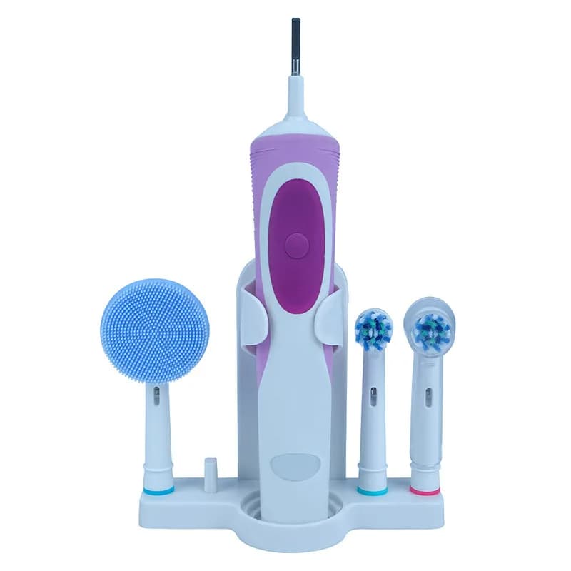 1Pc Adhesive Toothbrush Holder Wall Mounted Tooth Brush Heads Rack Organizer For Oral B IO Series Electric Toothbrush