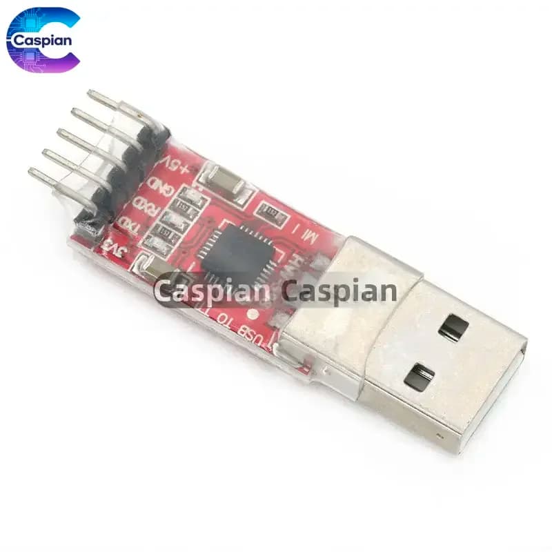 Module USB Serial Converter 2.0 to TTL UART 5PIN CP2102, Adapter 6Pin Replacement FT232, Power 3.3V/5V for Arduino