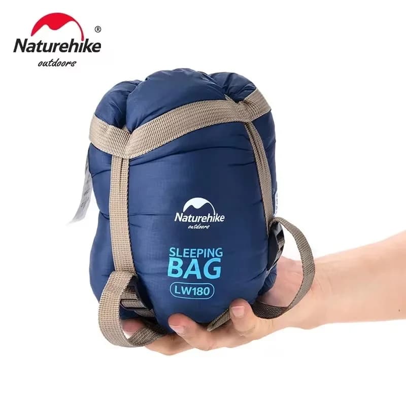 Naturehike lw180 Sleeping bag Ultra-light cotton sleeping bag Summer spring fur bag Camping fur bag for outdoor hiking