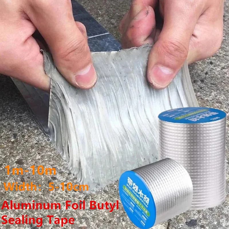 Super waterproof Butyl Self-adhesive Sealing Tape Roof Repair Sealed Adhesive Sealing Tape Fixing Tape For ducts Garden Pipe Loading