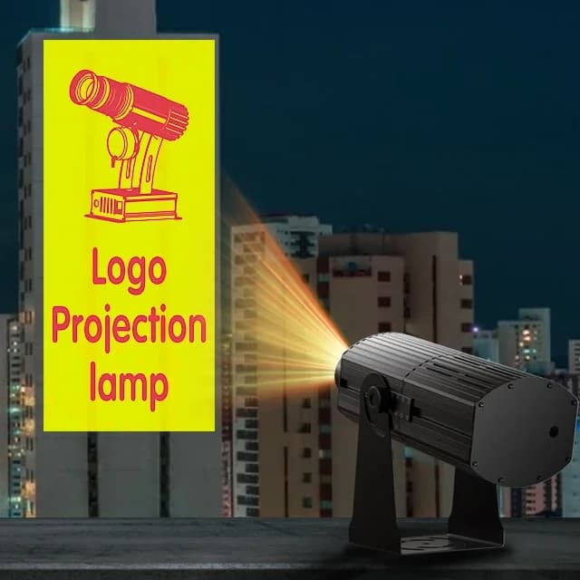 Display per cartelloni pubblicitari per proiettore con schermo logo digitale per illuminazione stradale a LED impermeabile per esterni