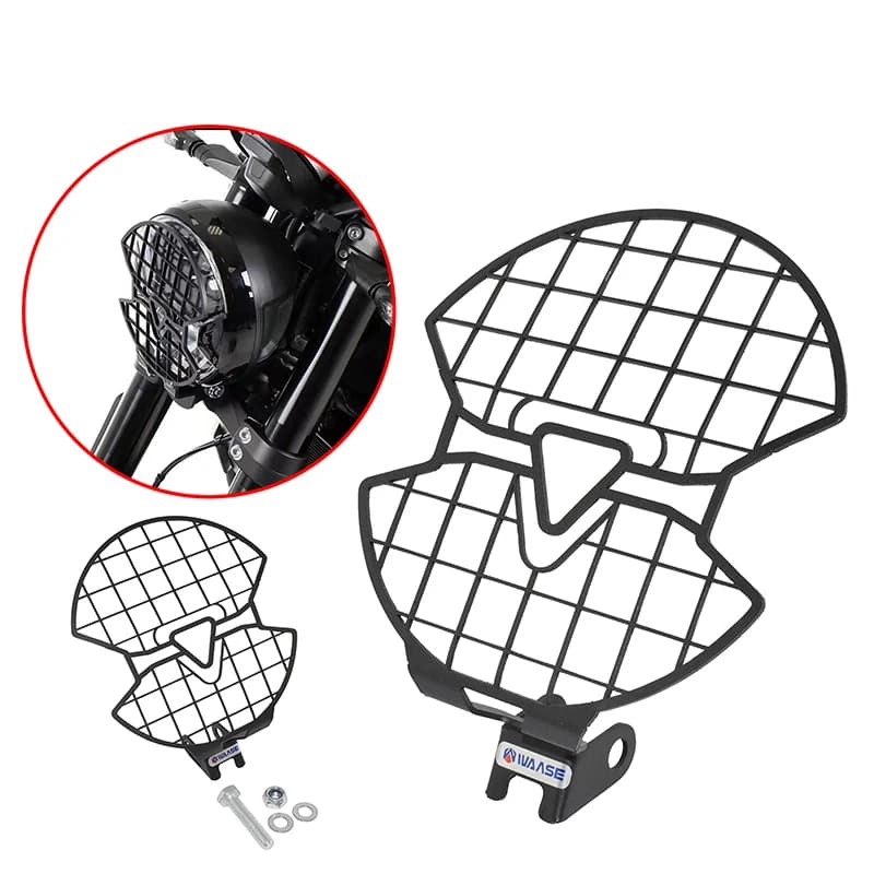 Motorcycle Headlight Lamp Grid Protective Cover Light For Triumph Trident 660 Trident660 2021 2022 2023 2024