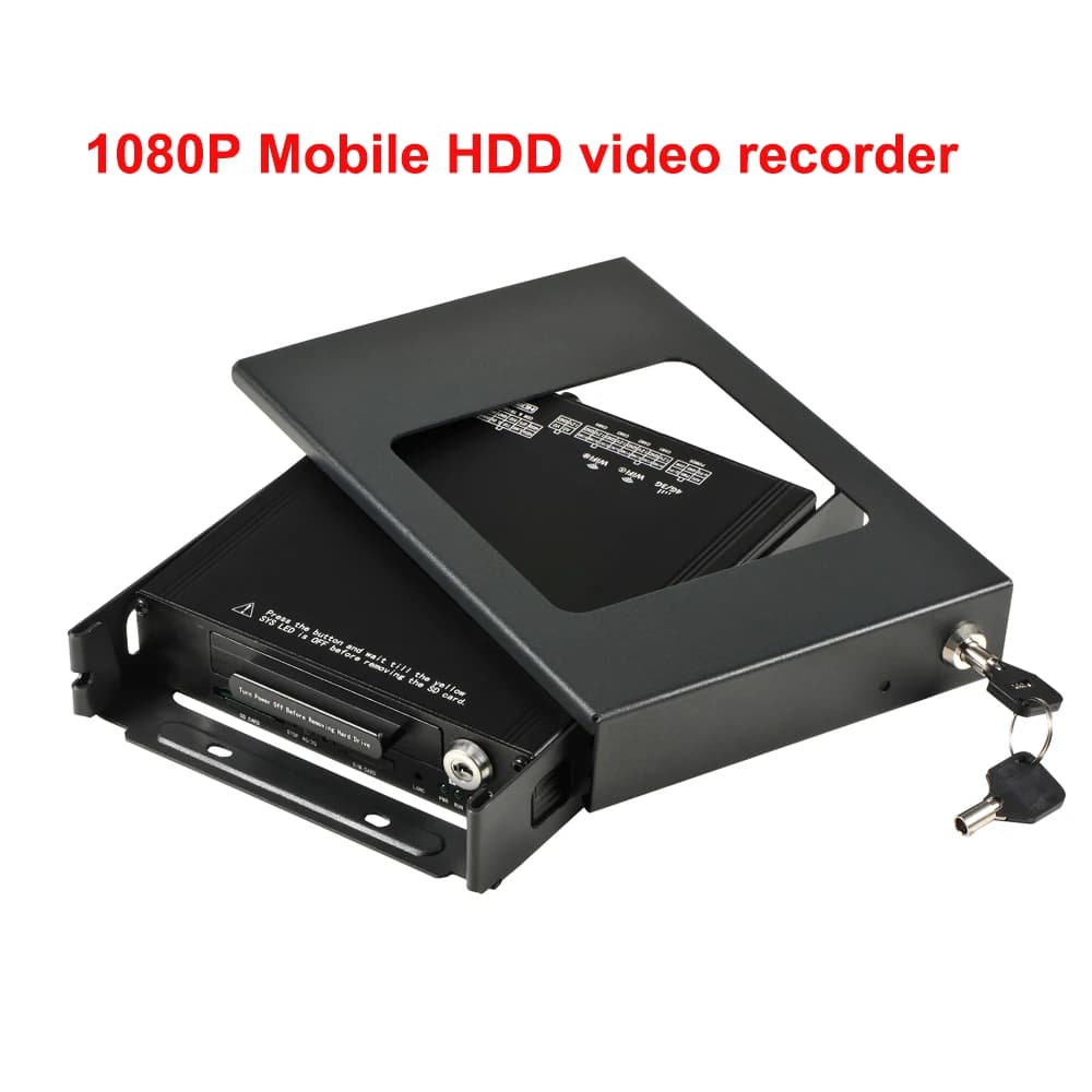Videoregistratore HDD mobile ibrido MDVR 8CH DVR 1080P con 4G GPS WIFI 8 canali DVR 1080P Telecamera per auto Vhicle Truck Bus Scatola nera