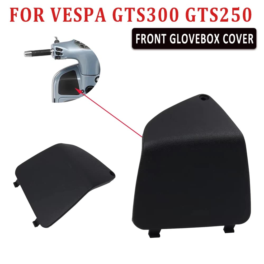 Per VESPA GTS300 GTS250 GTV300 GTS 300 GTV 250 50 125 150 HPE 2019 - 2024 moto anteriore Glovebox copertura guanto cassetta degli attrezzi protezione