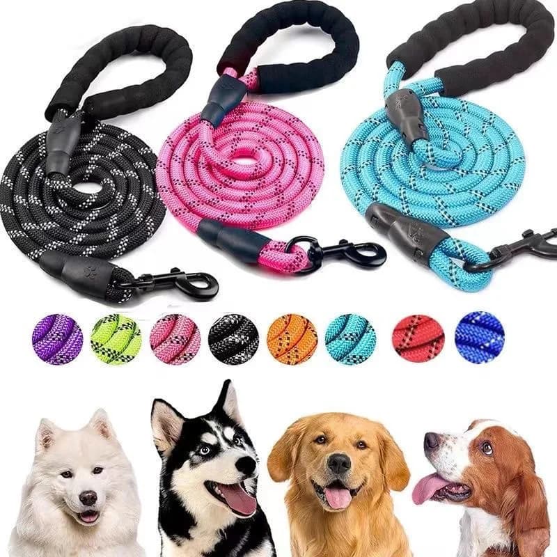 Adjustable Soft Padded Dog Harness and Leash Combo Escape Proof No Pull Reflective Pet Vest with 5 Feet Leash