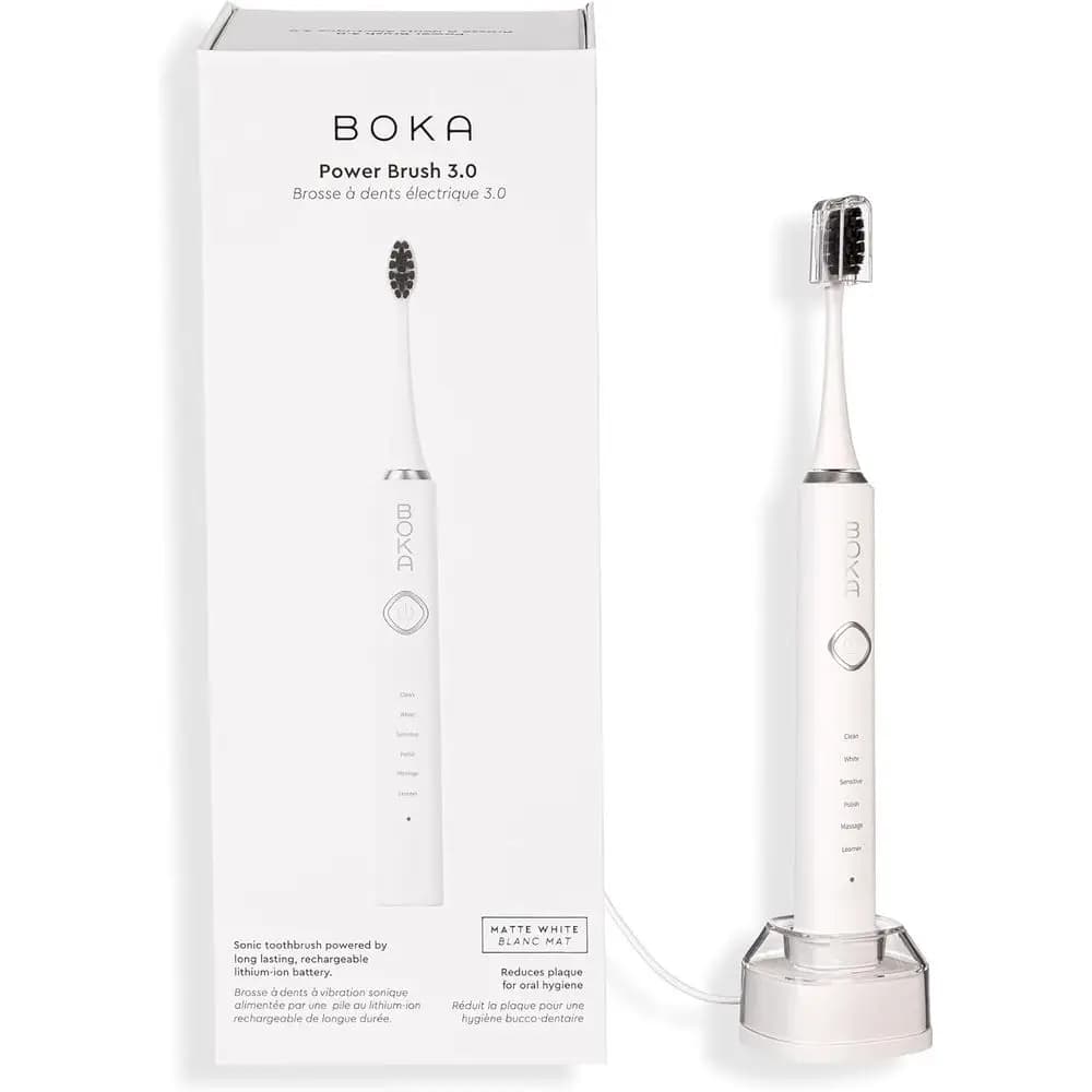Electric Toothbrush Rechargeable for Adults 3.0 - Deep Cleaning Carbon - Oral Hygiene Approved by Dentists with Micro USB