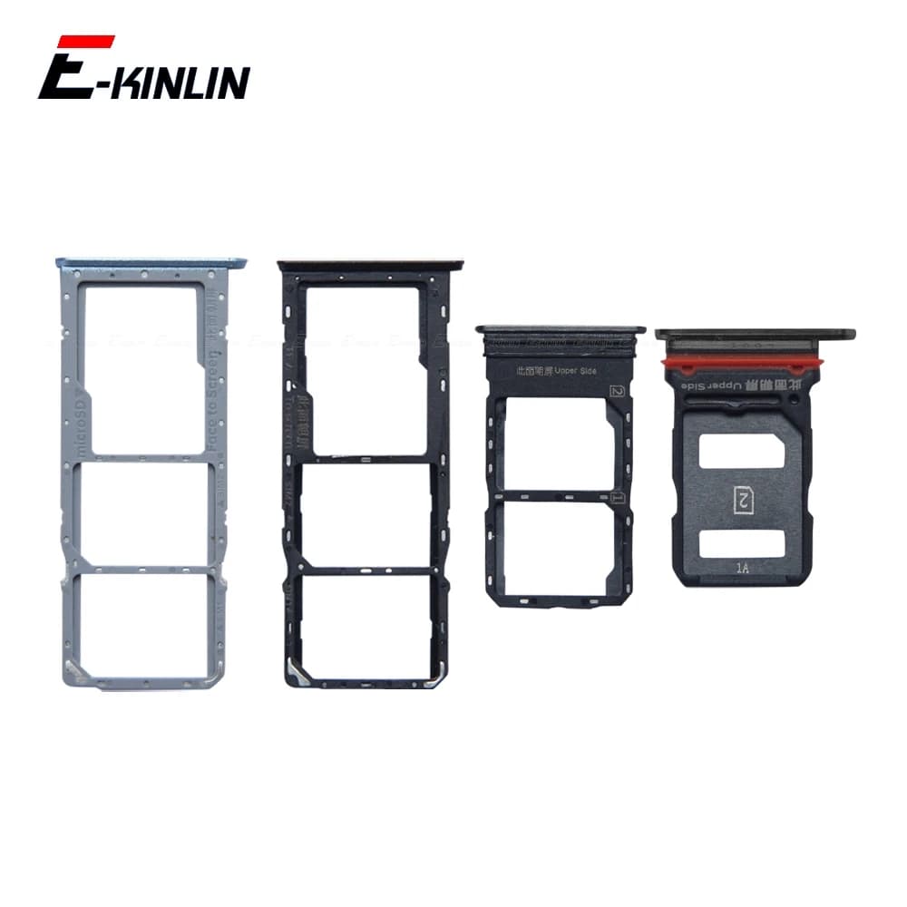 Sim Micro SD Card Socket Adattatore Contenitore Connettore Supporto Slot Vassoio Lettore Parti Per OPPO RX17 R17 Neo Pro