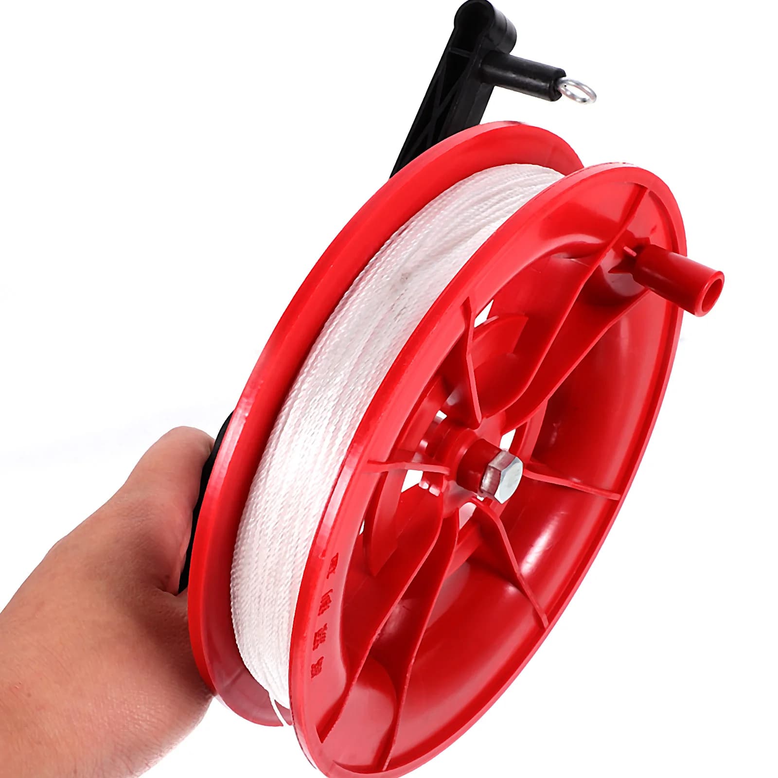 2 pezzi 200 m avvolgitore per mulinello per aquiloni ad alte prestazioni facile da usare ruota a mano regalo perfetto avvolgitore per corda per aquiloni, ruota per aquiloni
