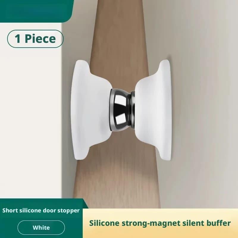Silicone Door Stopper Strong Magnetic Quiet Touch Anti-Collision Hotel & Household Door Suck Stall Barrier