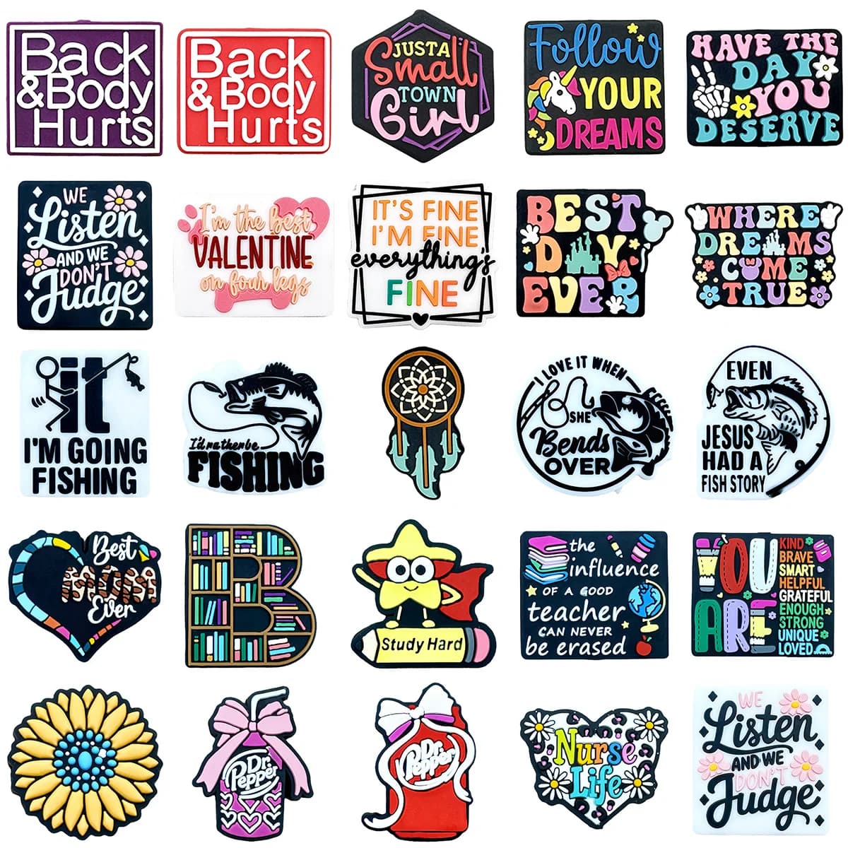 10 pezzi di perline in silicone, perline focali per collane per bambini, ciondoli, gioielli fai da te, accessori per ciucci, regali, silicone alimentare senza BPA